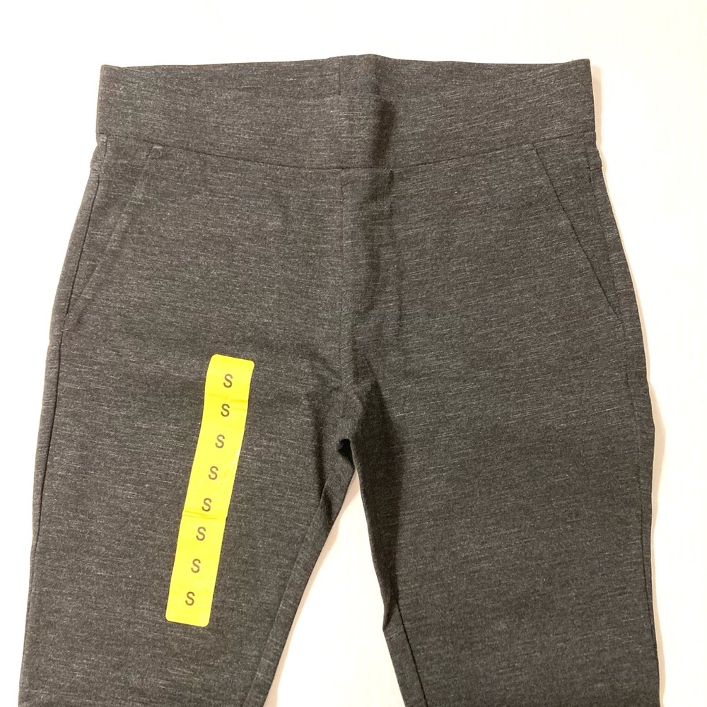Matty M | New Ladies Heather Charcoal Thick Leggings - Picture 3 of 6